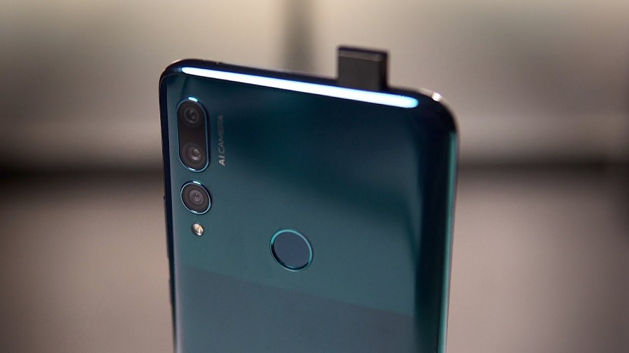 Huawei Y9s cámara pop-up