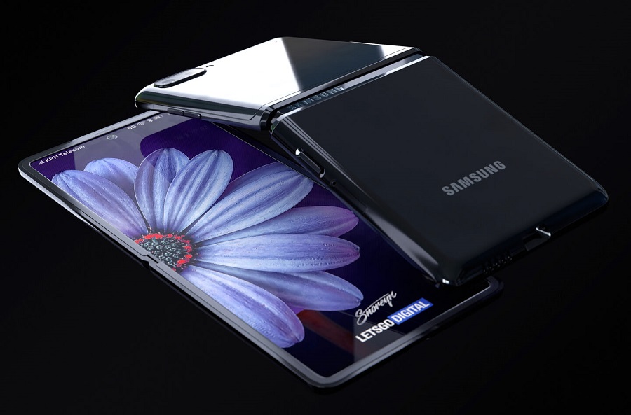 samsung galaxy Z flip negro